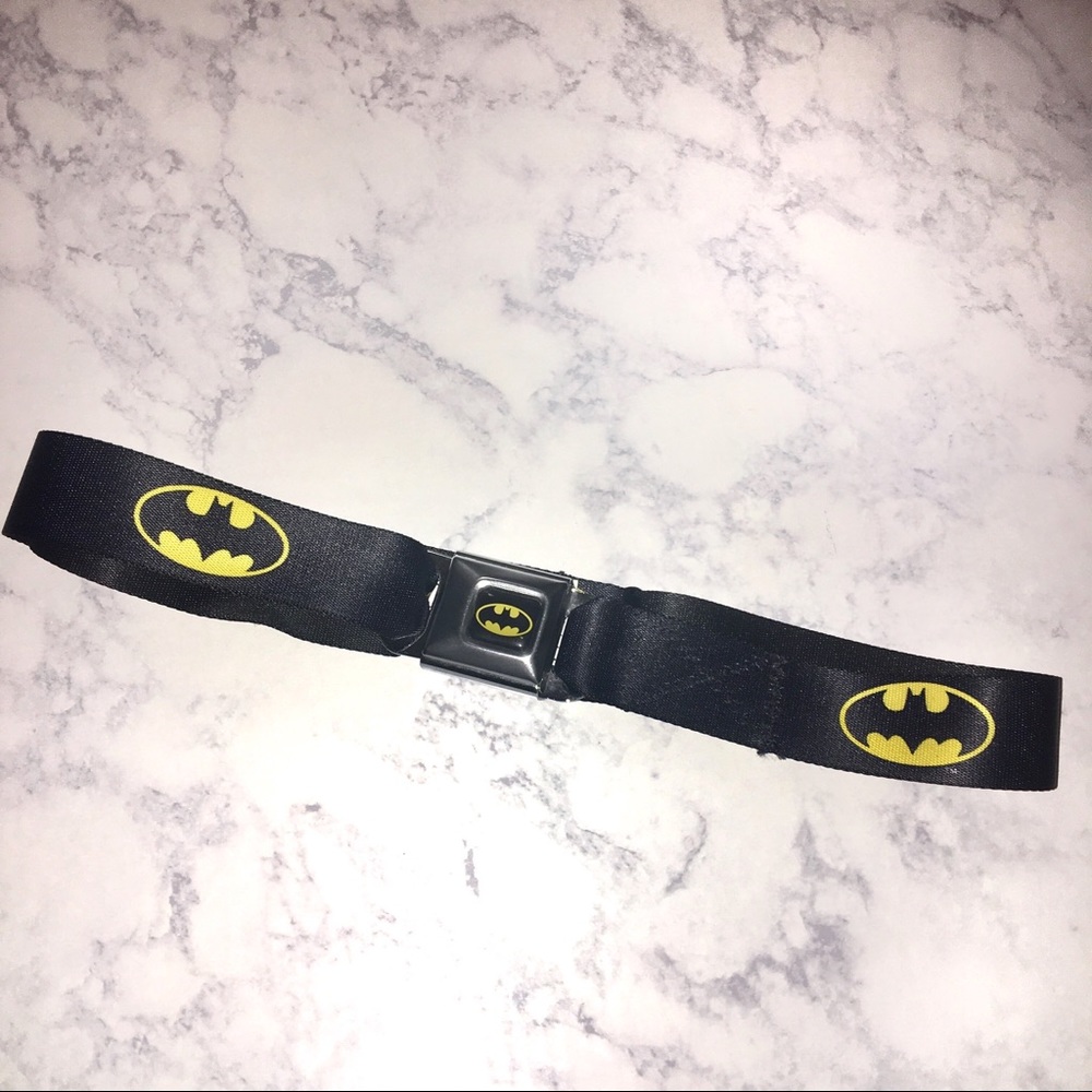Batman Seat Buckle Belt  Unisex, Size Regular